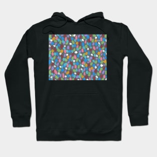 Autumn Leaves Abstract Print Hoodie